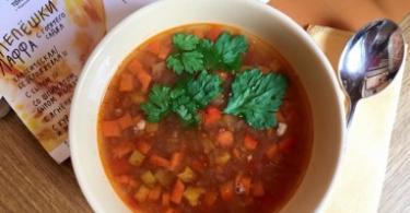 Готовим суп томатный с морепродуктами Жителей средиземноморья а супы из
